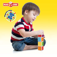 Magicube™ - 64 Piece Multicolored Free Building Set
