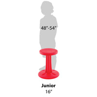 Junior Wobble Chair 16" Red