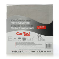 Clear Vinyl Covering, Multipurpose, 54" x 9'
