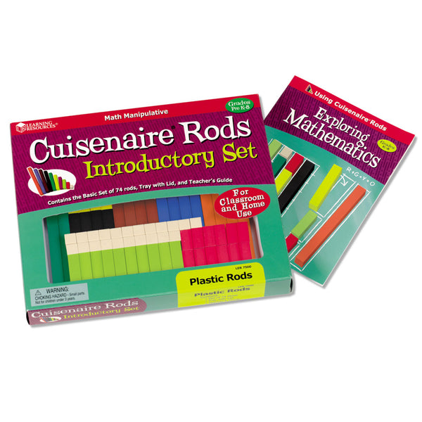 Plastic Cuisenaire® Rods Introductory Set, Non-Connecting