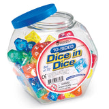 10-Sided Dice in Dice, Pack of 72