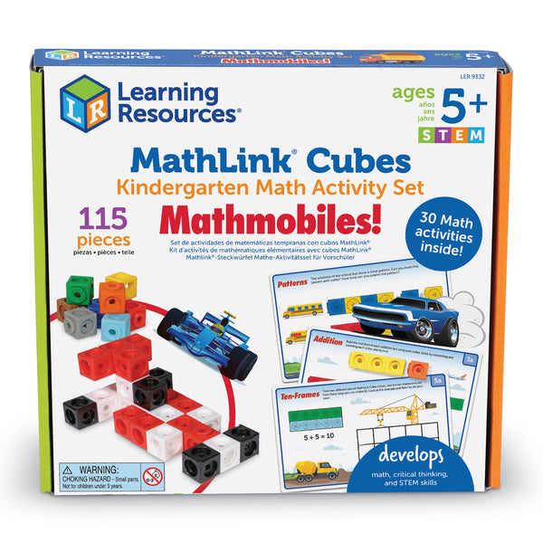 Mathlink® Cubes Kindergarten Math Activity Set: Mathmobiles!