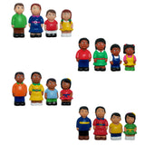 Ethnic Family Figures, Set of 16