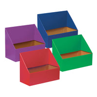 Folder Holder Assortment, 4 Assorted Colors, 9-3-4"H x 12"W x 5-3-4"D, 4 Folders