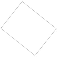 Coated Poster Board, White 14 pt., 22" x 28", 25 Sheets