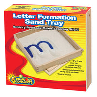 Letter Formation Sand Tray, 8" x 8"