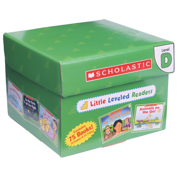Little Leveled Readers Book: Level D Box Set, 5 Copies of 15 Titles