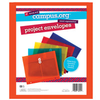 Poly Project Envelopes, 5 Per Pack, 2 Packs