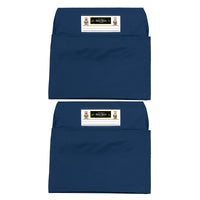 Seat Sack, Large, 17 inch, Chair Pocket, Blue, Pack of 2