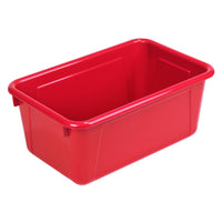 Small Cubby Bin Red