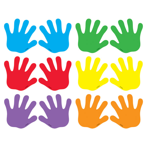 Handprints Mini Accents Variety Pack, 36 Per Pack, 6 Packs