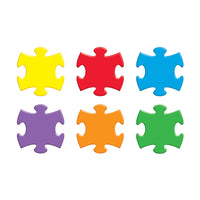 Puzzle Pieces Classic Accents® Variety Pack, 36 Per Pack, 6 Packs