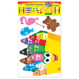 Colorful Crayons Bulletin Board Set