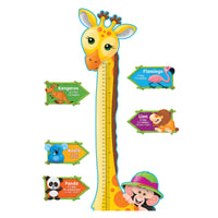 Giraffe Growth Chart Bulletin Board Set