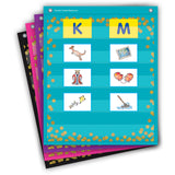 Confetti Colorful Magnetic Mini Pocket Charts, 14" x 17"
