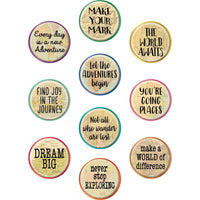 Travel the Map Positive Saying Accents, 30 Per Pack, 3 Packs