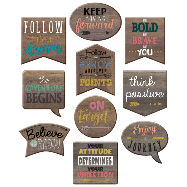 Home Sweet Classroom Positive Sayings Accents, 30 Per Pack, 3 Packs